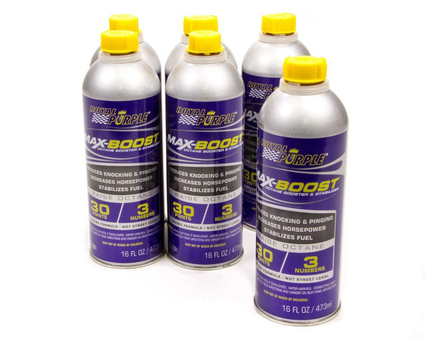 ROYAL PURPLE 06757 Max Boost Octane Boost Case 6x16oz Bottles