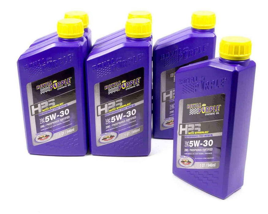 ROYAL PURPLE 36530 5w30 HPS Multi-Grade Oil Case 6x1 Quart