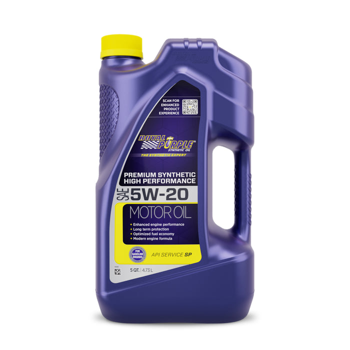 ROYAL PURPLE 51520 5w20 Multi-Grade SAE Oil 5 Quart Bottle