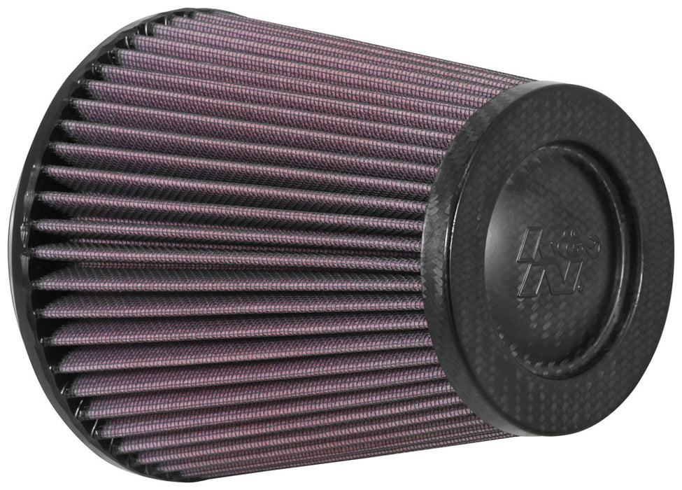 K&N RP-5101 Universal Air Filter - Carbon Fiber Top - Truck Part Superstore