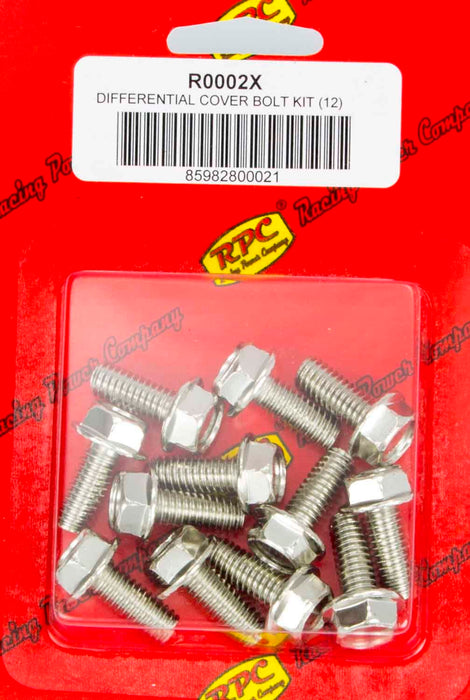 RACING POWER CO-PACKAGED R0002X Bolt Kit For Diff Cover