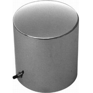 RACING POWER CO-PACKAGED R1070 Chrome Steel Oil Filter Cover