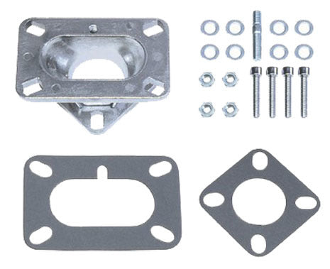 RACING POWER CO-PACKAGED R2025 2 Barrel Carb To 1 Barre l Manifold Adapter