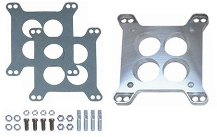 RACING POWER CO-PACKAGED R2064 Large 4 Bbl To Small 4 Bbl Tapered Port Adapter
