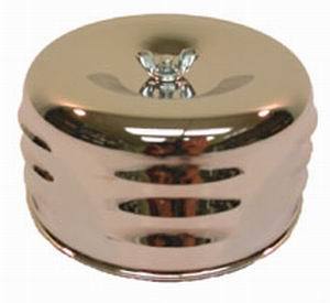 RACING POWER CO-PACKAGED R2339 4 X 2 7/8 Louvered Air Cleaner  Set