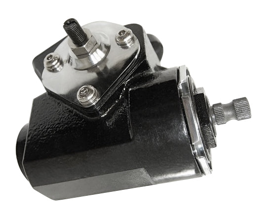 RACING POWER CO-PACKAGED R3145 Reversed Corvair Steeri ng Box - Black