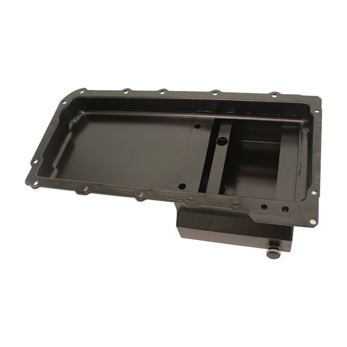 RACING POWER CO-PACKAGED R4019BK GM LS1 Steel Oil Pan 7 Quart Black