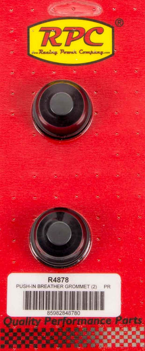 RACING POWER CO-PACKAGED R4878 1-1/4 OD X 1 ID Steel V/C Breather Grommets 2p