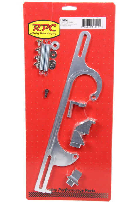 RACING POWER CO-PACKAGED R5455 Throttle Cable Bracket 4150 Dominator Carb