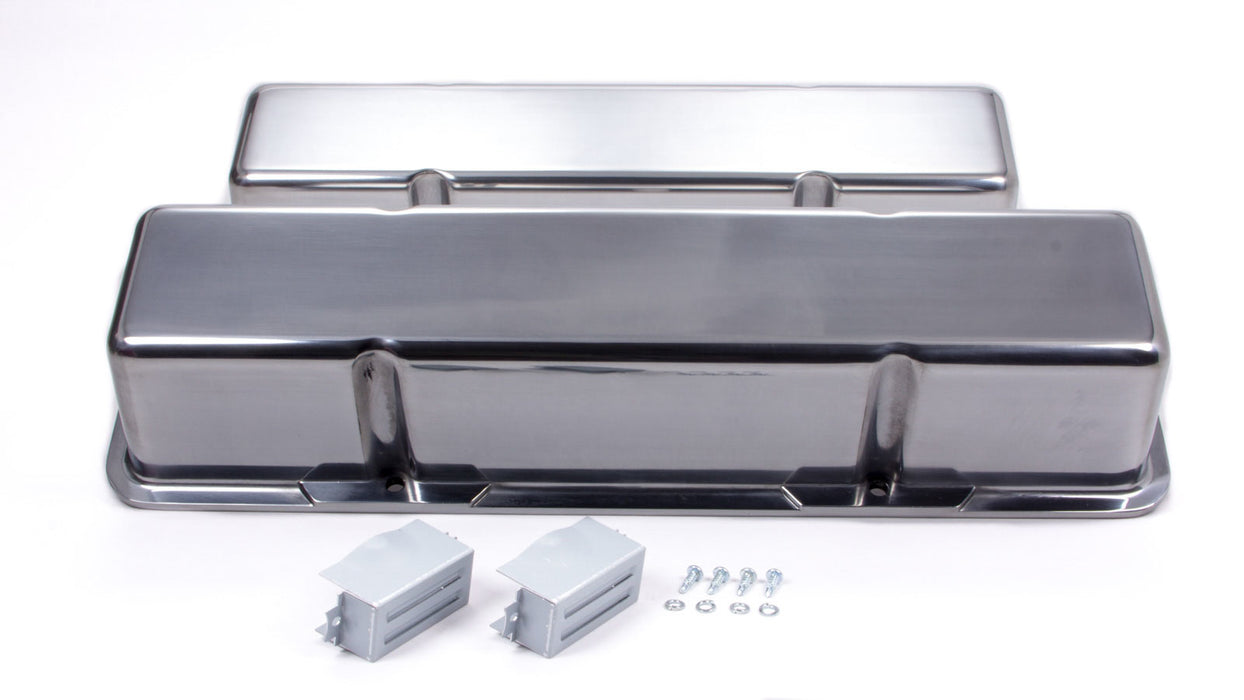 RACING POWER CO-PACKAGED R6030-1 SBC Alum Tall V/C Plain Polished
