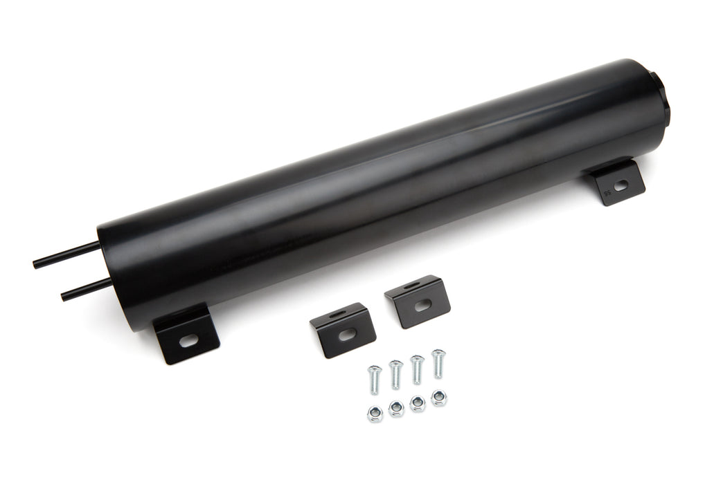 RACING POWER CO-PACKAGED R6078BK Stainless 3in x 16in Overflow Tank Black