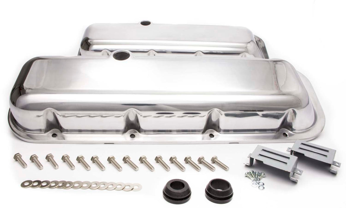 RACING POWER CO-PACKAGED R6231-2 BBC Alum Short V/C Plain Polished