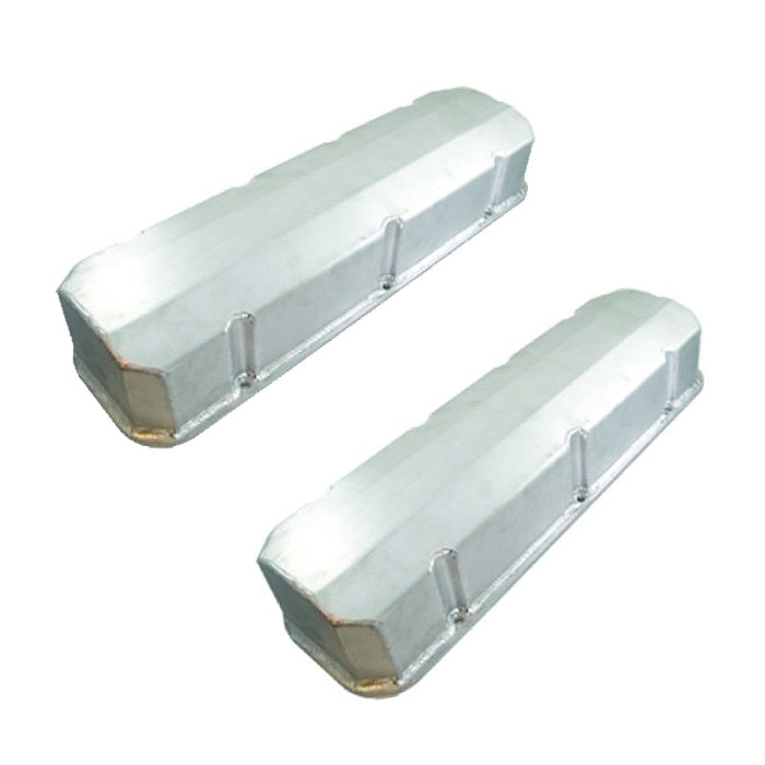 RACING POWER CO-PACKAGED R6249 Alum Fabricated BB Chevy Tall Valve Covers