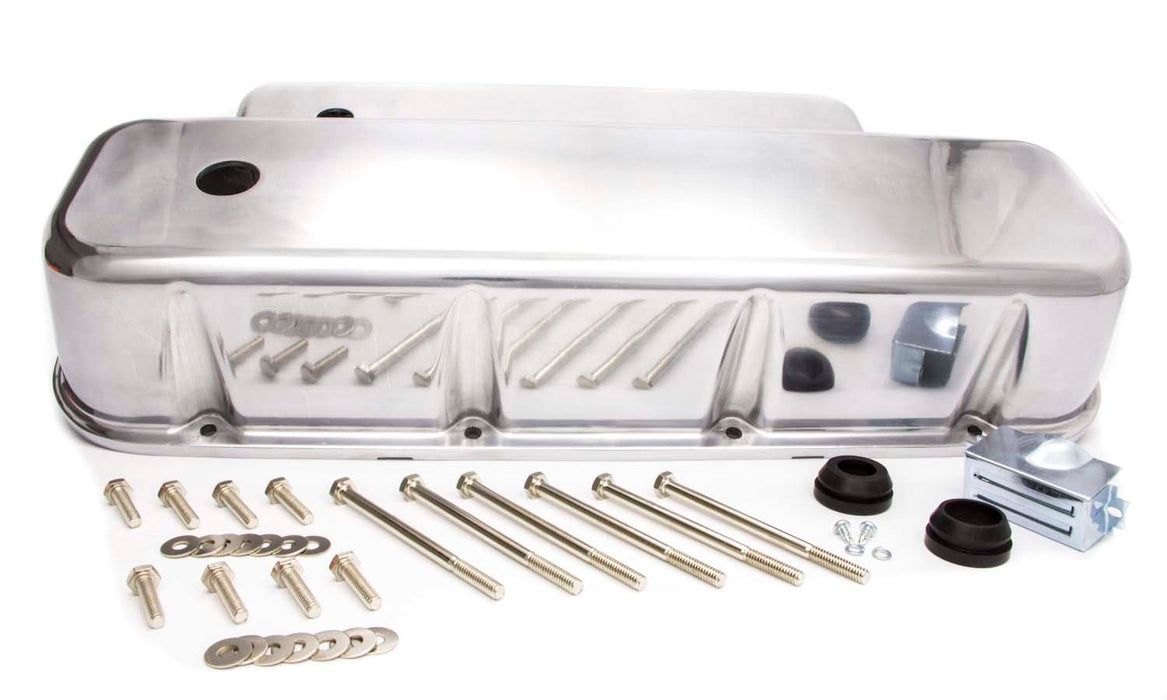RACING POWER CO-PACKAGED R6330-2 BBC Alum Tall Plain V/C Polished