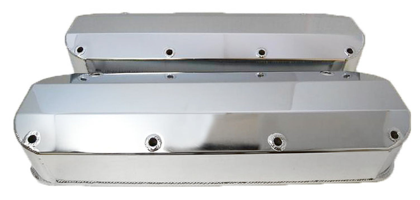 RACING POWER CO-PACKAGED R6355POL Aluminum Fabricated Valve Covers Ford 460