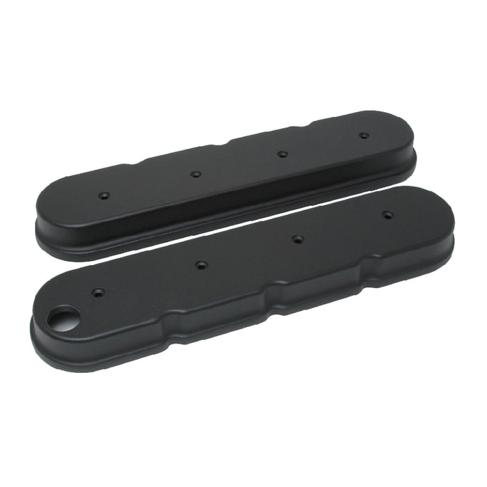 RACING POWER CO-PACKAGED R6369BK GM LS Engine Valve Cover Aluminum Black