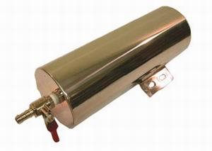 RACING POWER CO-PACKAGED R6571 Stainless Steel 3X8 Ove rflow Tank