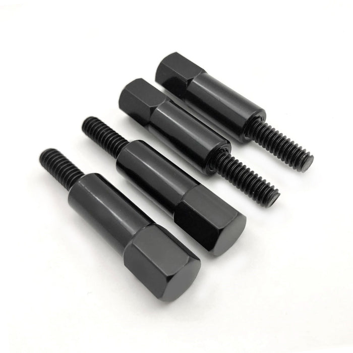 RACING POWER CO-PACKAGED R7283BK Valve Cover Mini Bolts Hex Head 1/4-20 4Pack