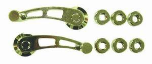 RACING POWER CO-PACKAGED R8408 Chrome Alum 4-1/4In Win dow Handle