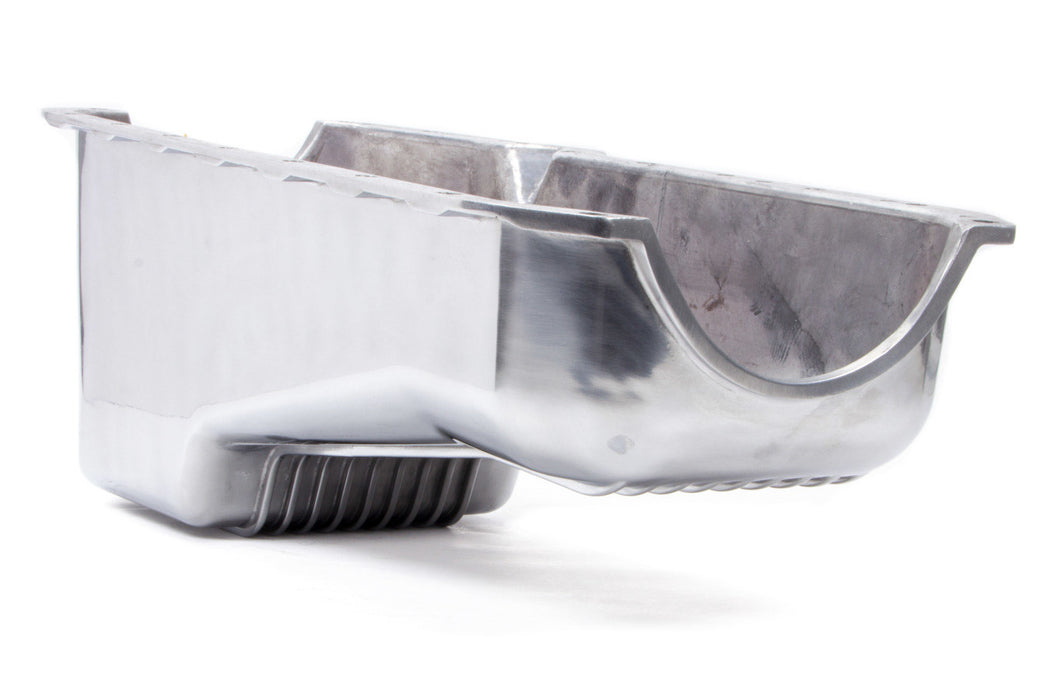RACING POWER CO-PACKAGED R8442 55-79 SBC Alum Stock Oil Pan Polished