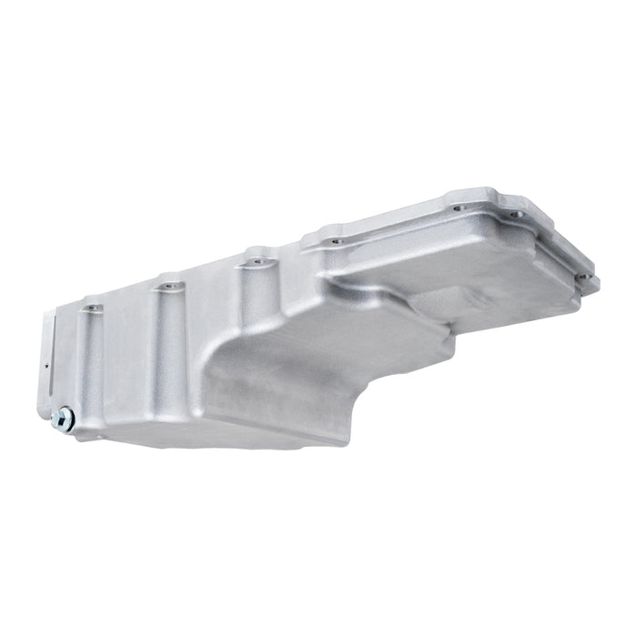 RACING POWER CO-PACKAGED R8465 GM LS Engine Aluminum Oil Pan 6 Qt. Satin