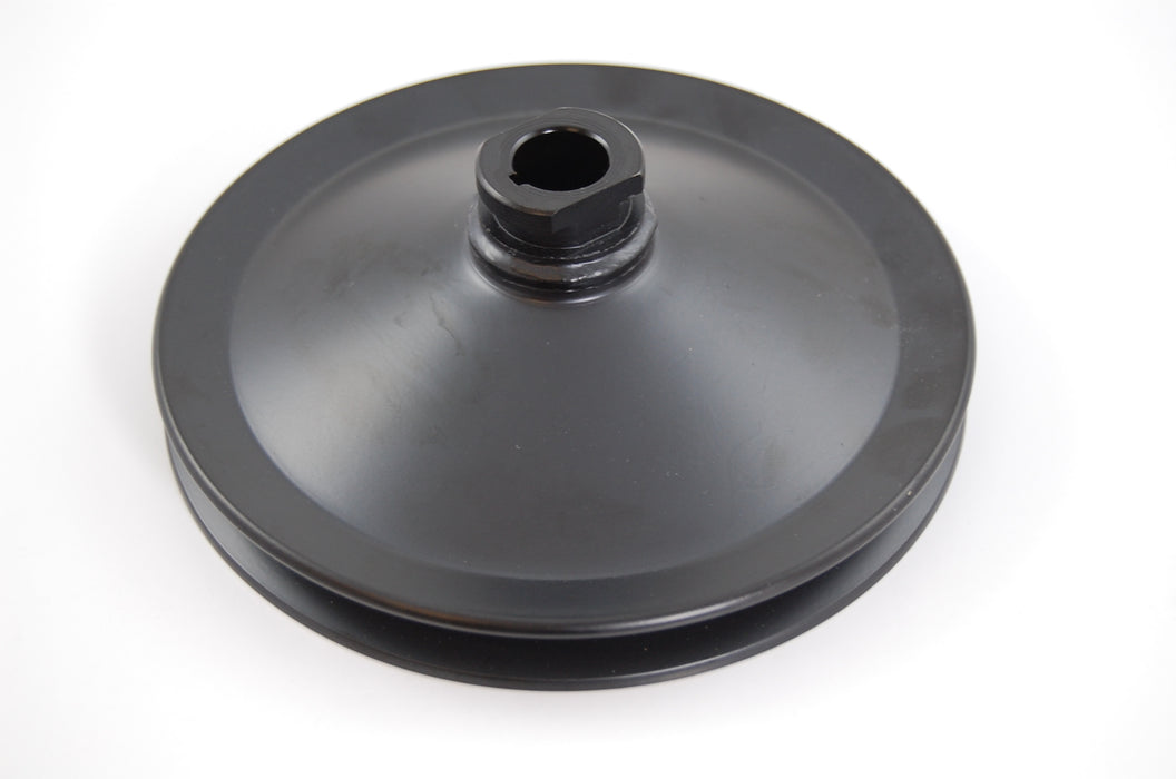 RACING POWER CO-PACKAGED R8946B 283/327 GM SB Power Stee ring Pulley Black