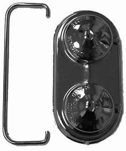 RACING POWER CO-PACKAGED R9100 GM Master Brake Cylinder Cover Chrome