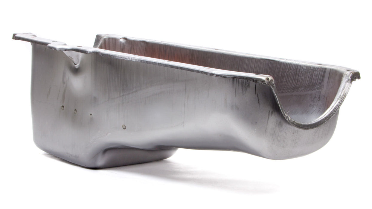 RACING POWER CO-PACKAGED R9414RAW 86-   SBC Steel Stock Oil Pan Unplated