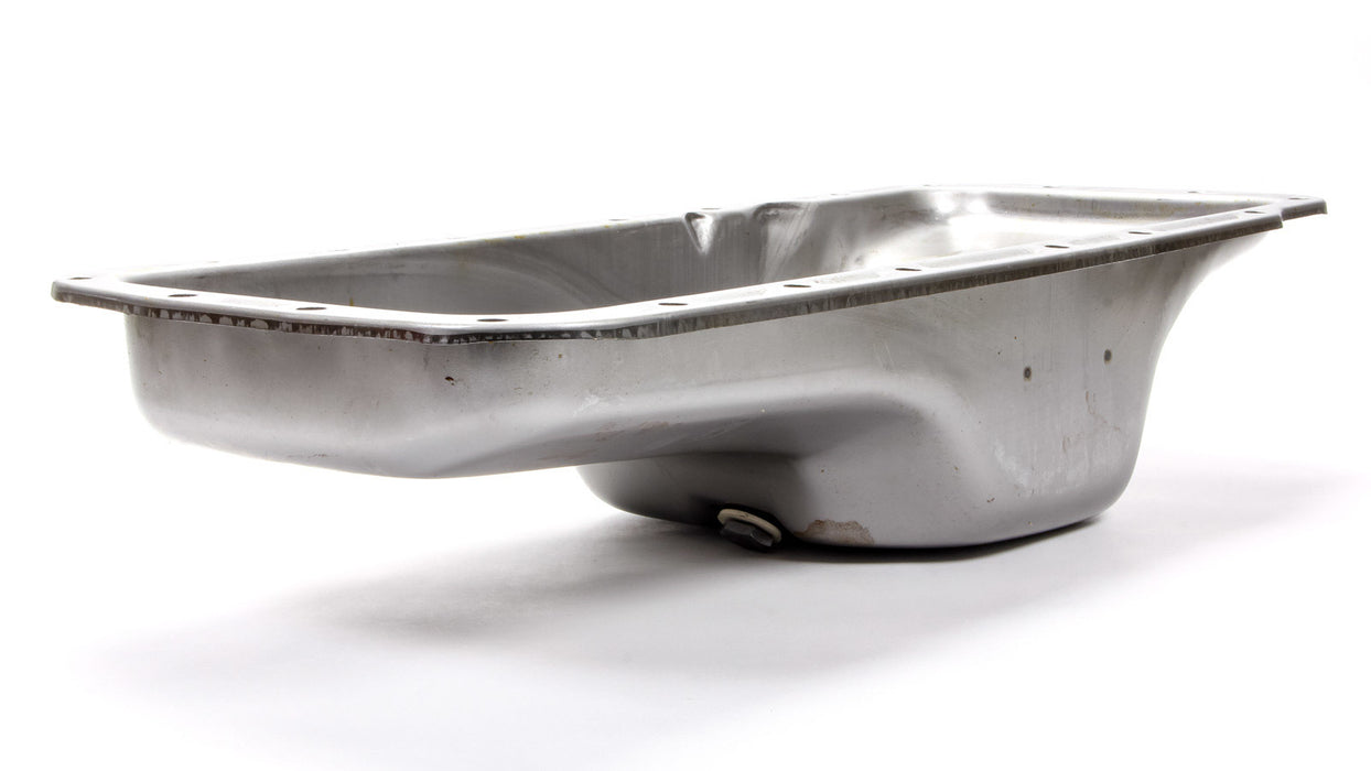 RACING POWER CO-PACKAGED R9496RAW 361-440 Chrysler V8 Steel Oil Pan Unplated