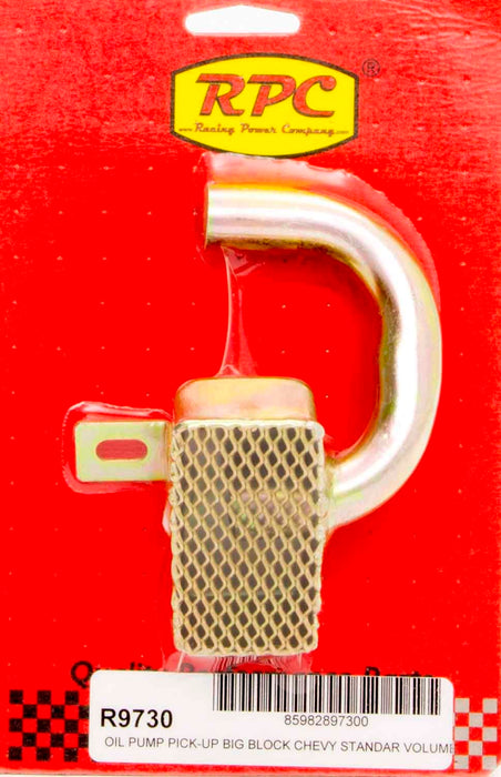 RACING POWER CO-PACKAGED R9730 BBC Oil Pump Pickup