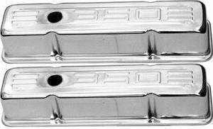 RACING POWER CO-PACKAGED R9841 SB Chevy 283-350 Tall Va lve Cover Pair