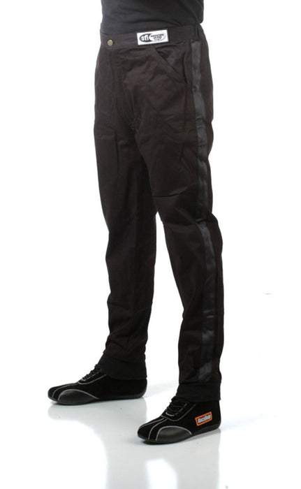 RACEQUIP 112006 Black Pants Single Layer X-Large