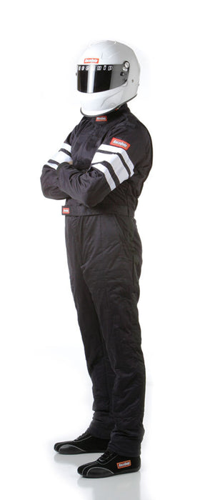 RACEQUIP 120002 Black Suit Multi Layer Small
