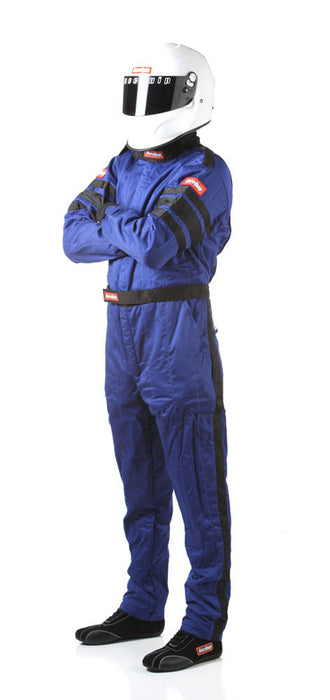 RACEQUIP 120024 Blue Suit Multi Layer Med-Tall