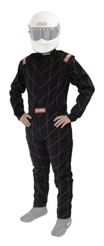 RACEQUIP 130908 Suit Chevron Black 3X- Large SFI-1