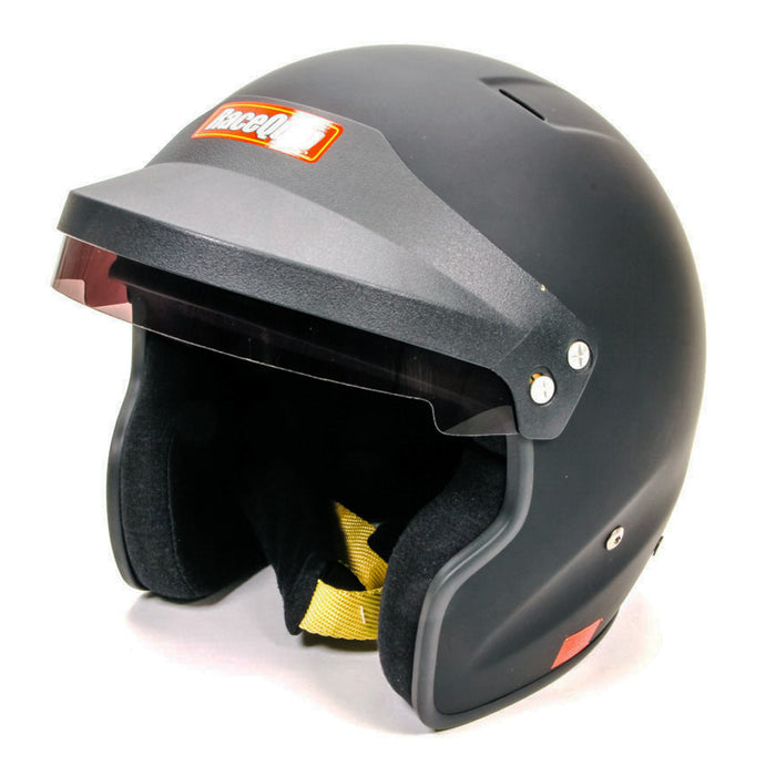 RACEQUIP 256007 Helmet Open Face XX- Large Black SA2020