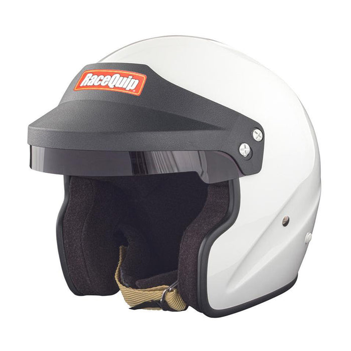 RACEQUIP 256117 Helmet Open Face XX- Large White SA2020