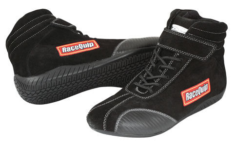 RACEQUIP 30500120 Shoe Ankletop Black Size 12  SFI