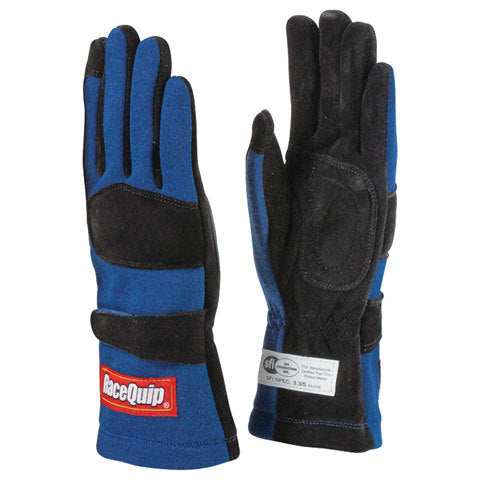 RACEQUIP 355026 Gloves Double Layer X-Large Blue SFI