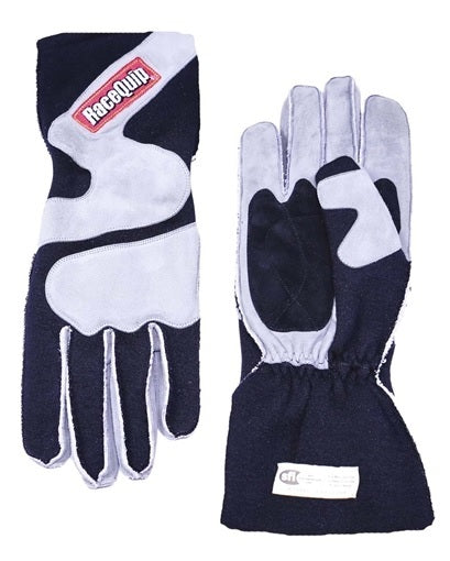RACEQUIP 356606 Gloves Outseam Black/ Gray X-Large SFI-5
