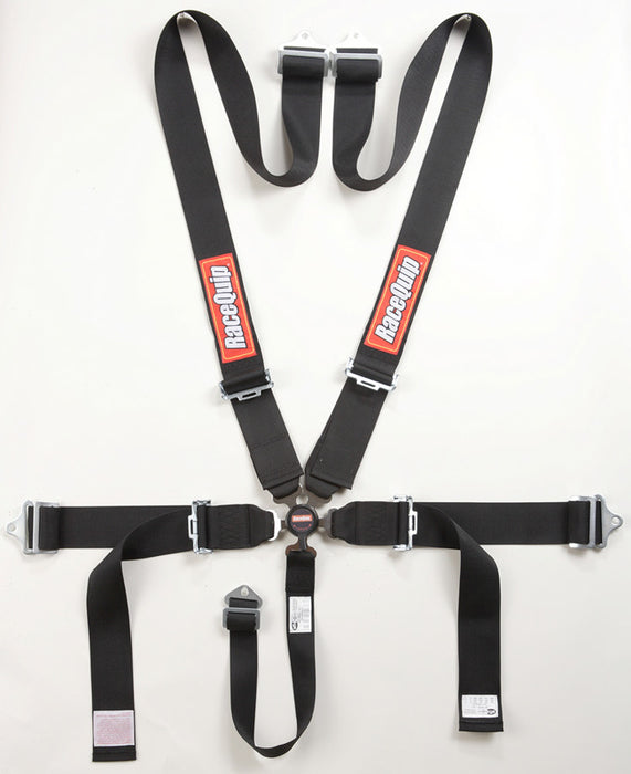 RACEQUIP 741001 5pt Harness Camlock SFI Sportsman Black