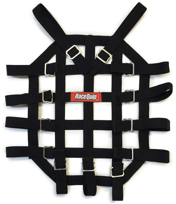 RACEQUIP 820995 Roll Cage Roof Net Black Quarter Midget