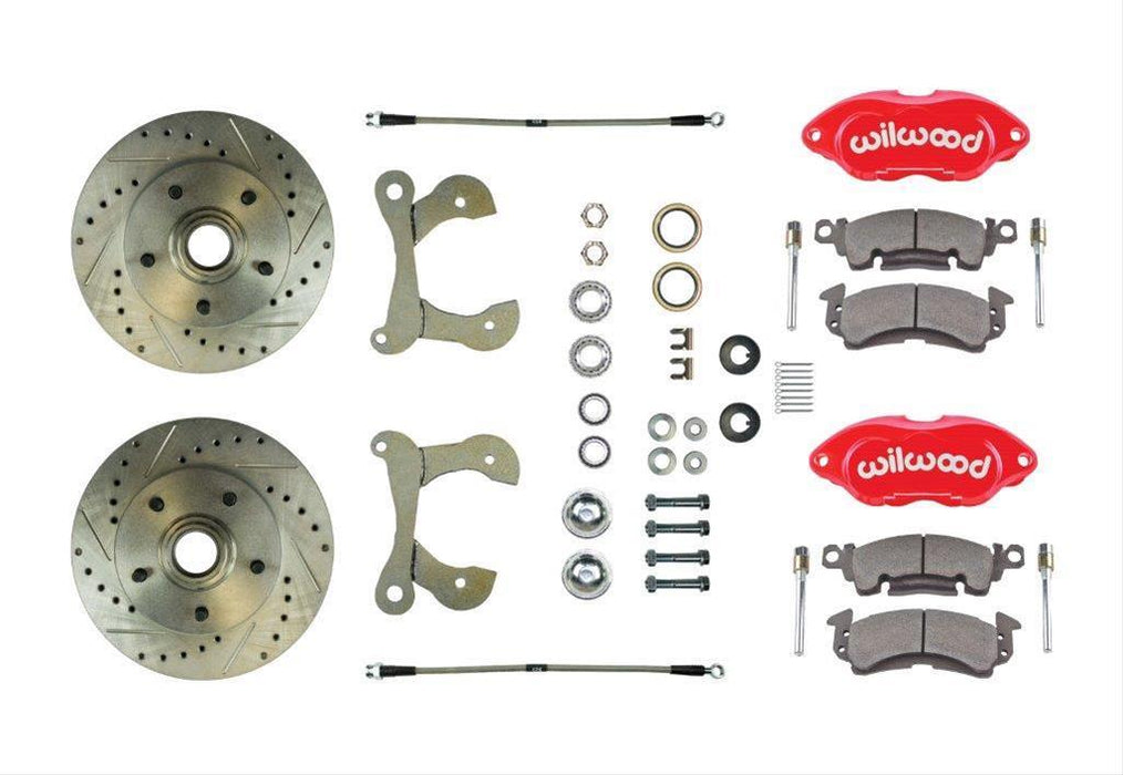 RIGHT STUFF DETAILING AFXDC21CZ 64 - 72 GM A-Body Disc Brake Conversion