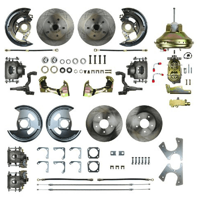RIGHT STUFF DETAILING AFXDC42C 67-69 GM F-Body Disc Brake Conversion