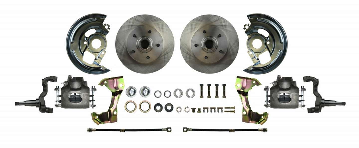 RIGHT STUFF DETAILING AFXWK02C Disc Brake Wheel Kit 67-69 Camaro