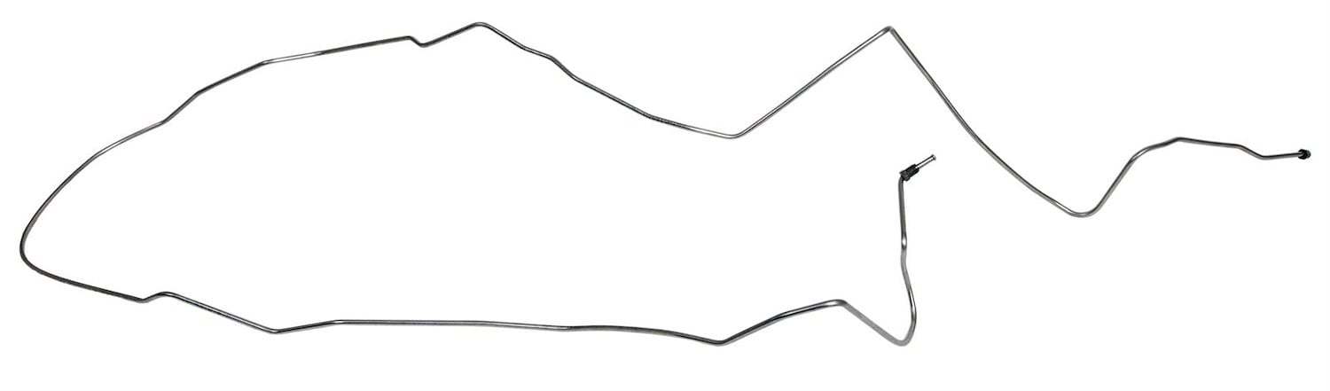 RIGHT STUFF DETAILING BIN9501S 95 - 96 Impala SS Front to rear Brake Line Kit