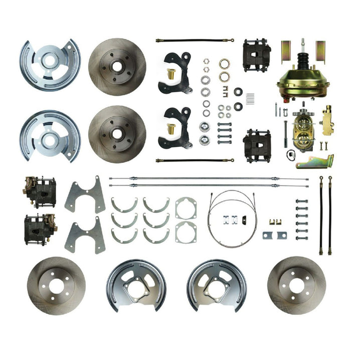RIGHT STUFF DETAILING FSC554DCC 55 - 57 Full Size Chevy Power Brake Conversion