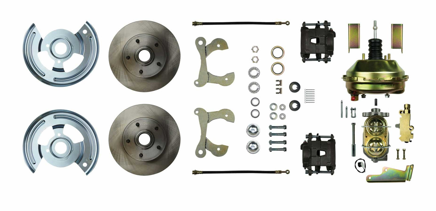 RIGHT STUFF DETAILING FSC55DCC 55-57 Chevy Front Disc Brake Conversion