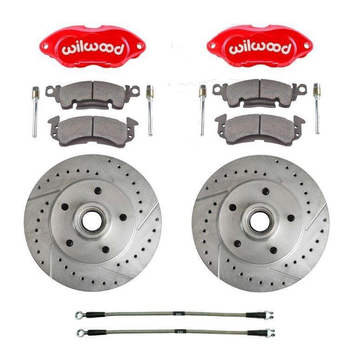 RIGHT STUFF DETAILING RCP70Z Street Performance Brake Kit 70-78 GM F-Body
