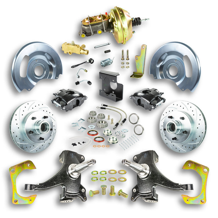RIGHT STUFF DETAILING TDC6725DB 67-70 Chevy C10 Disc Brake Conversion